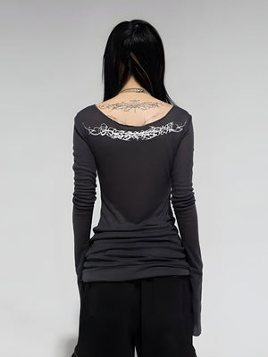 Cyberpunk Extra Long Sleeve Top – MAUVSTUDIO®