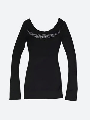 Cyberpunk Extra Long Sleeve Top – MAUVSTUDIO®