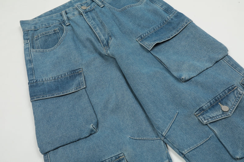 'Denim' Jeans-Jeans-MAUV STUDIO-STREETWEAR-Y2K-CLOTHING