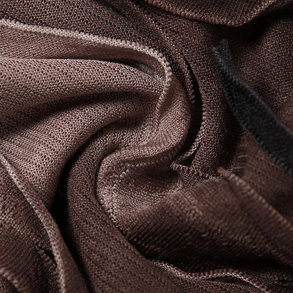 Distressed Sheer Maxi Dress view 8 | MAUVSTUDIO®