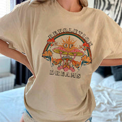 Dreams Graphic T-Shirt-T-Shirts-MAUV STUDIO-STREETWEAR-Y2K-CLOTHING