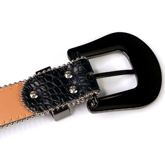 Drip Belt - Triple Black-Belts-MAUV STUDIO-STREETWEAR-Y2K-CLOTHING