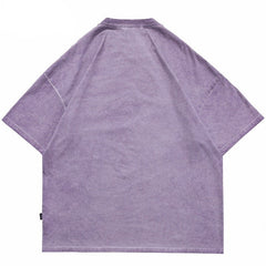 Extreme Aesthetic Y2K Cotton T-Shirt-T-Shirts-MAUV STUDIO-STREETWEAR-Y2K-CLOTHING