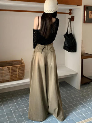 Extreme Wide Leg Pants-Mauv Studio