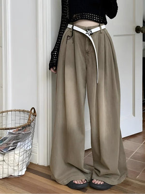 Extreme Wide Leg Pants-Mauv Studio