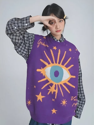 Eye Sweater Vest