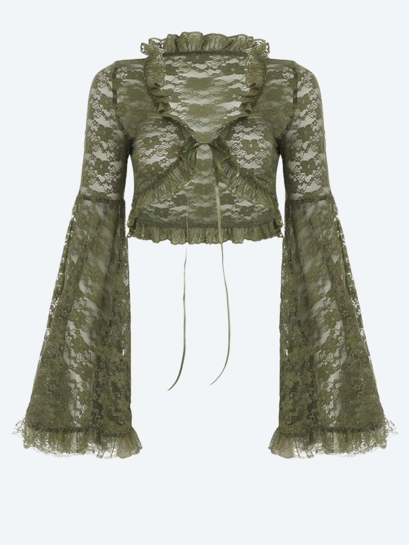 Fairy Grunge Bolero Crop Top – MAUVSTUDIO®