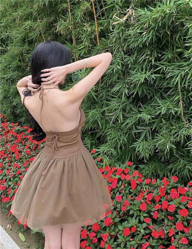 Fairy Grunge Corset Mini Dress MAUVSTUDIO Fairy Grunge Corset Mini Dress MAUVSTUDIO