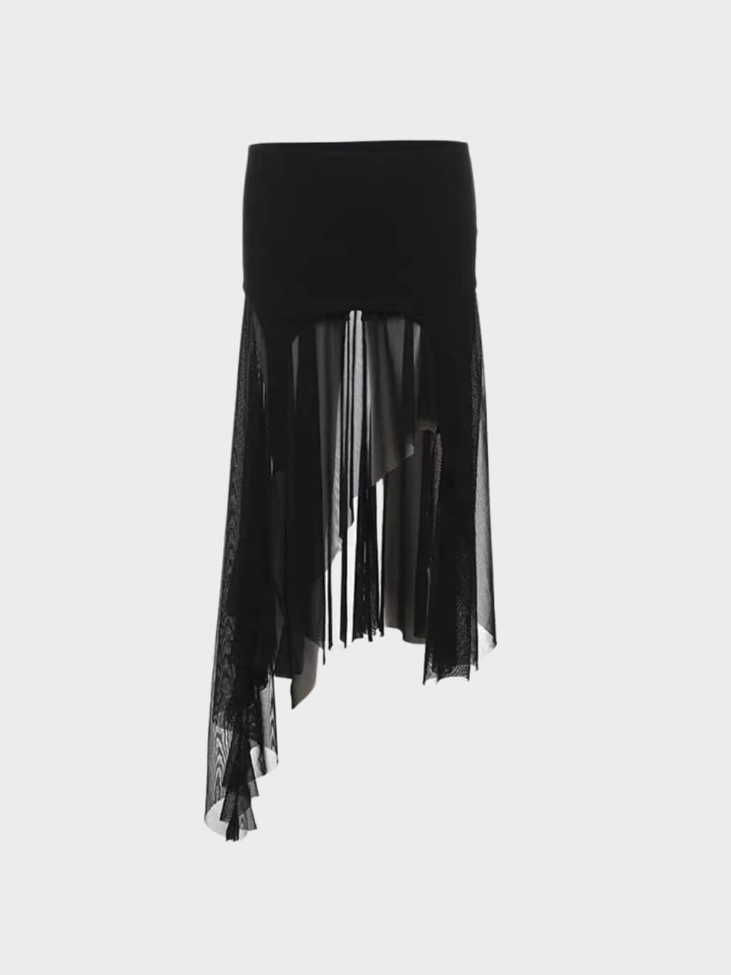 , Y2K skirt styled with a crop top