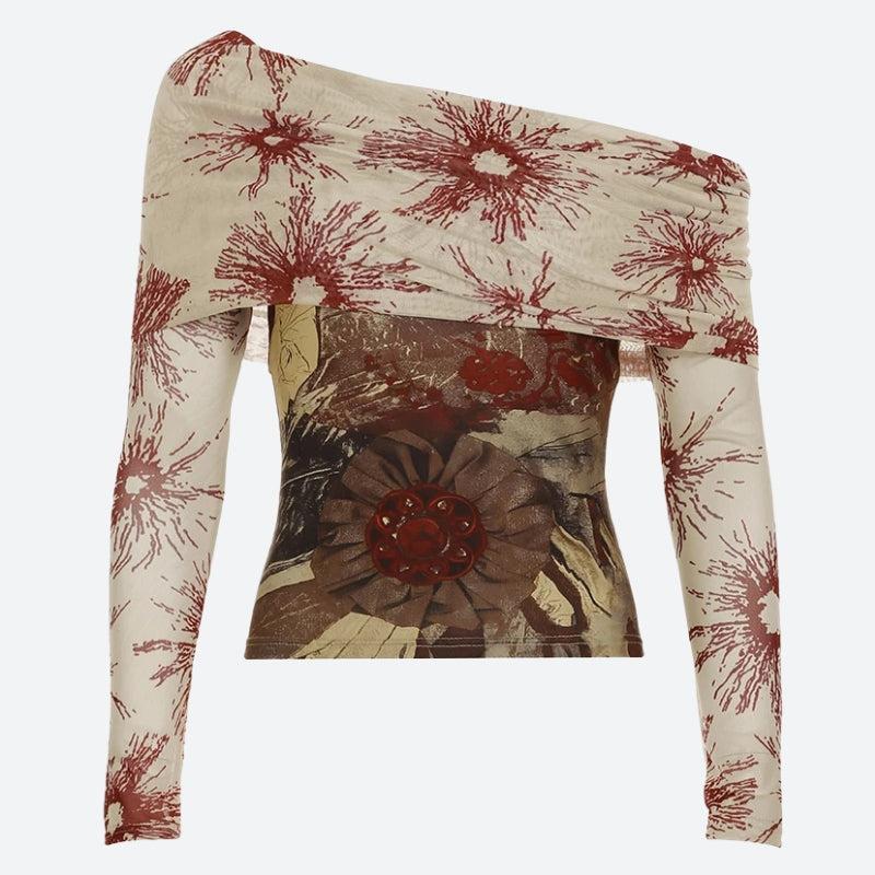 Fairycore Bohemian Off Shoulder Top – MAUVSTUDIO®