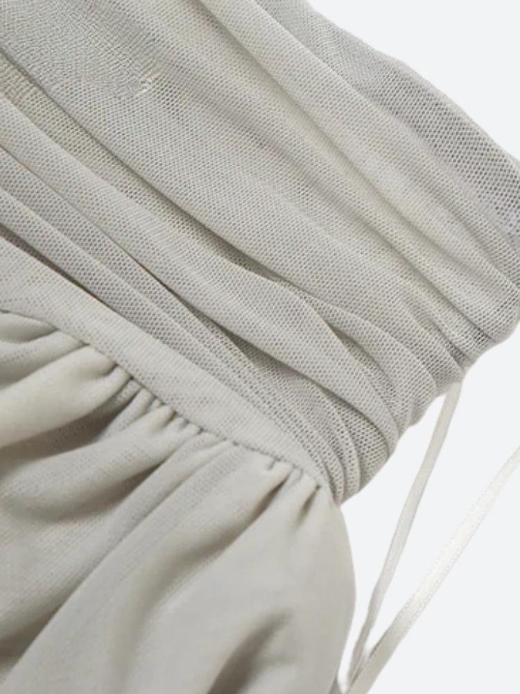 , Y2K skirt styled with a crop top