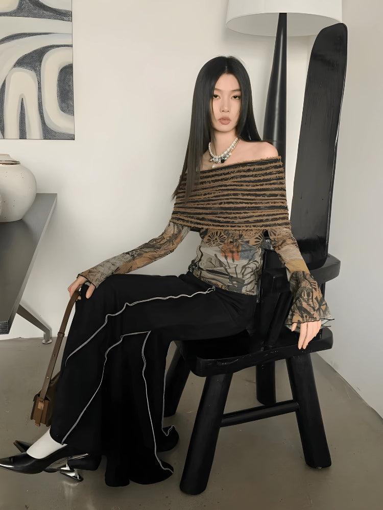 Fairycore Off Shoulder Top – MAUVSTUDIO®
