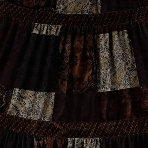 , Y2K skirt styled with a crop top