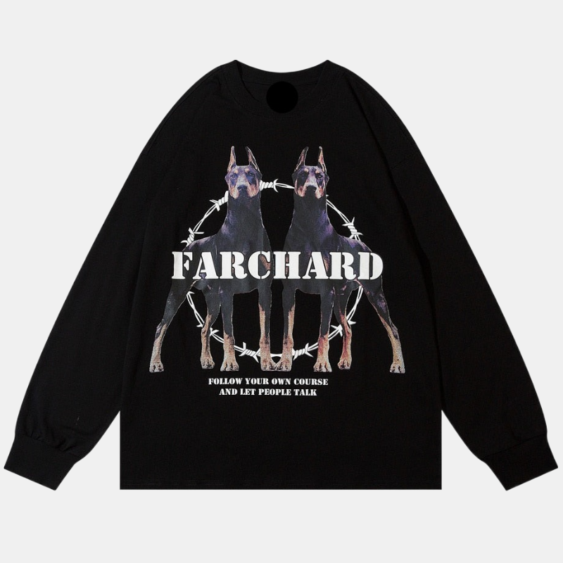 'Farchard' T Shirt-T-Shirts-MAUV STUDIO-STREETWEAR-Y2K-CLOTHING