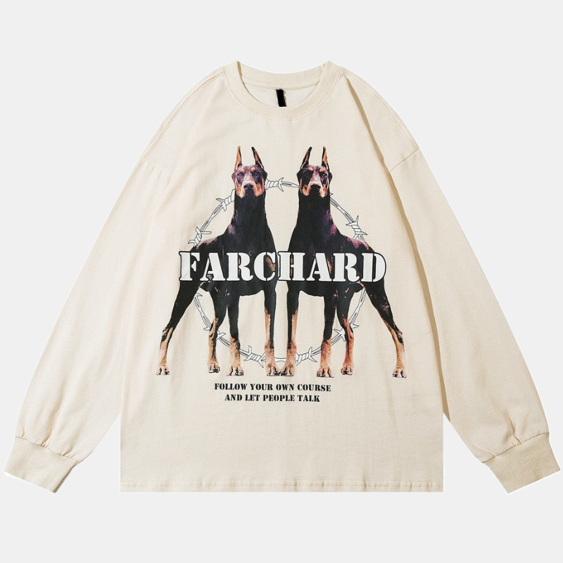 'Farchard' T Shirt-T-Shirts-MAUV STUDIO-STREETWEAR-Y2K-CLOTHING