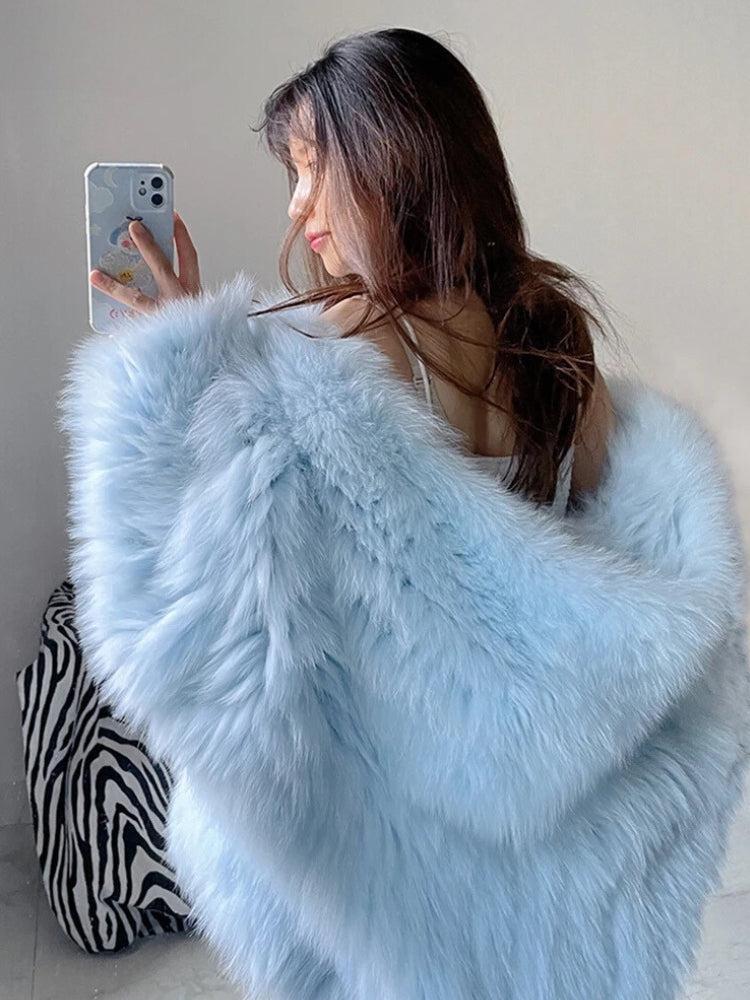 Faux Fur Hooded Jacket