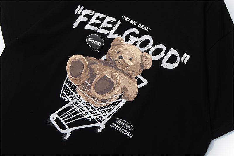 'Feel good' T shirt-T-Shirts-MAUV STUDIO-STREETWEAR-Y2K-CLOTHING