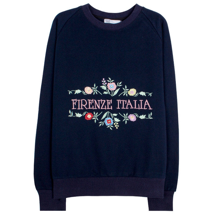Firenze Italia Sweatshirt-Sweaters-MAUV STUDIO-STREETWEAR-Y2K-CLOTHING