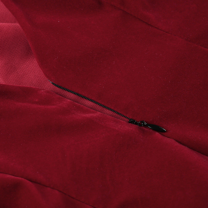 Flared Mini Dress view 7 | MAUVSTUDIO®