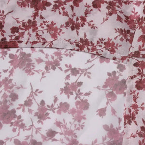 Floral High Slit Maxi Dress view 5 | MAUVSTUDIO®
