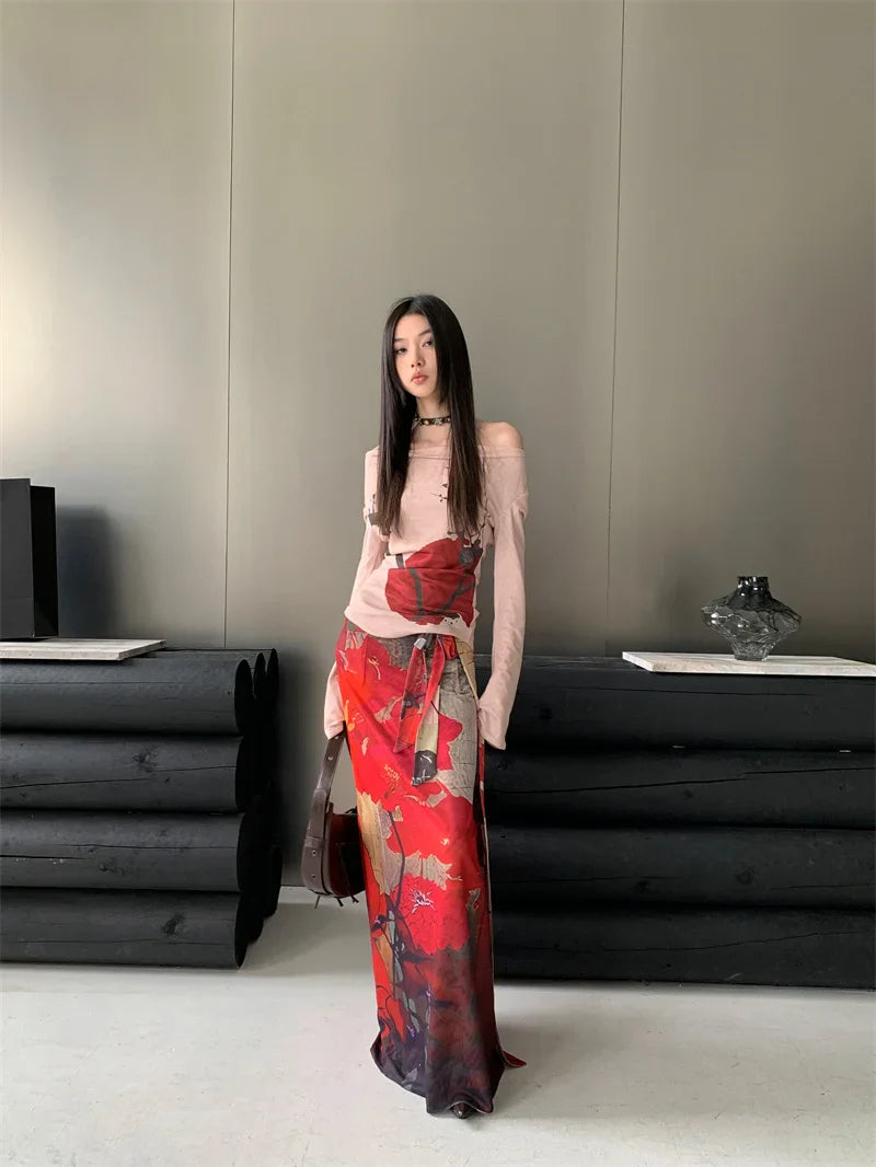 Floral Off Shoulder Top – MAUVSTUDIO®