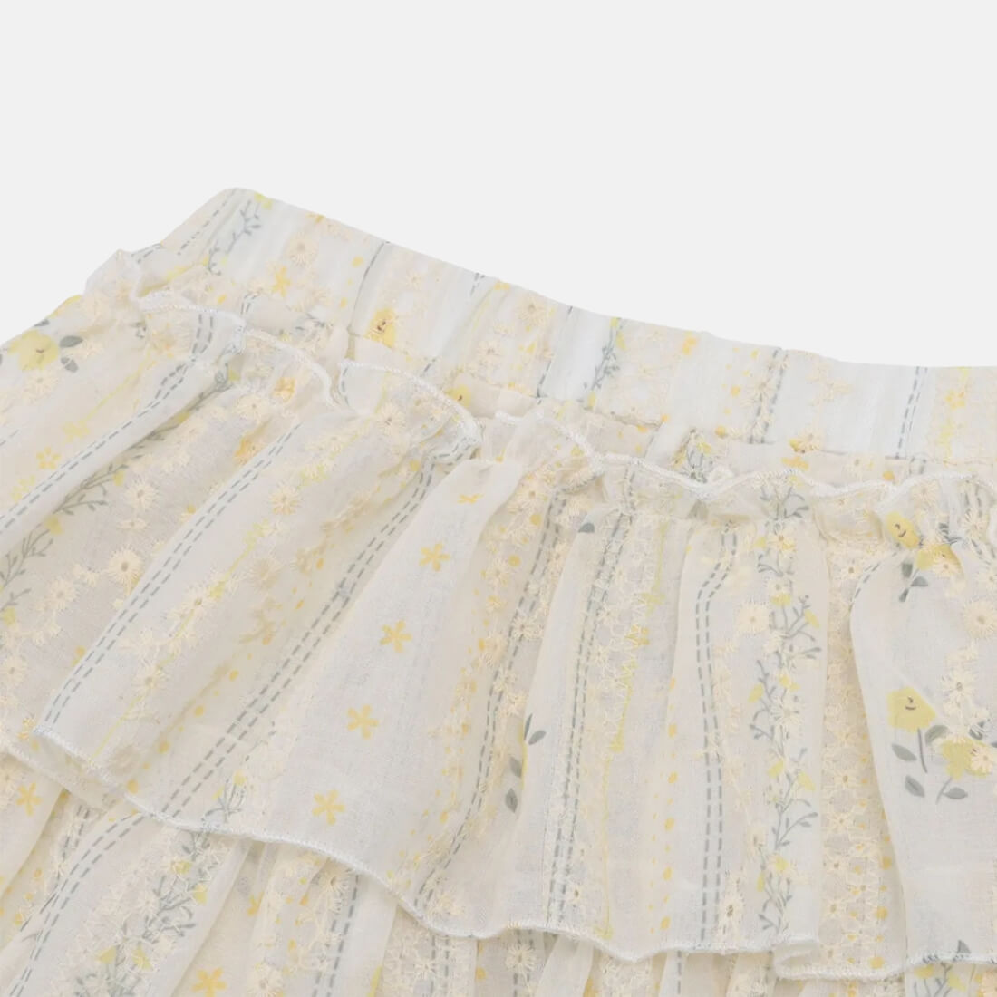 , Y2K skirt styled with a crop top