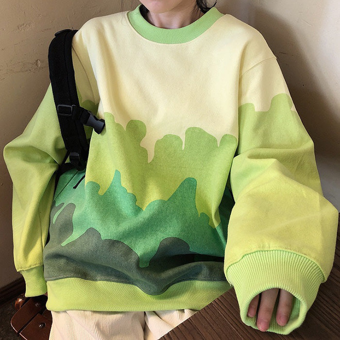 Forest Enchantment Sweatshirt-Sweaters-MAUV STUDIO-STREETWEAR-Y2K-CLOTHING
