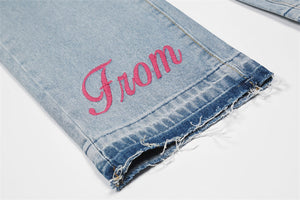 'From You' Jeans-Jeans-MAUV STUDIO-STREETWEAR-Y2K-CLOTHING