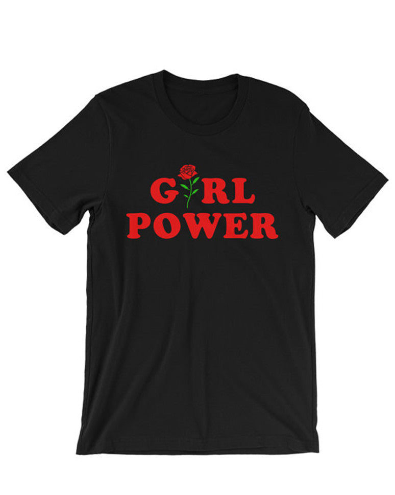 Girl Power T-Shirt-T-Shirts-MAUV STUDIO-STREETWEAR-Y2K-CLOTHING