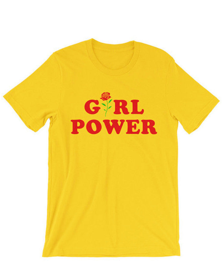 Girl Power T-Shirt-T-Shirts-MAUV STUDIO-STREETWEAR-Y2K-CLOTHING