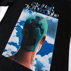 'Globe' T shirt-T-Shirts-MAUV STUDIO-STREETWEAR-Y2K-CLOTHING