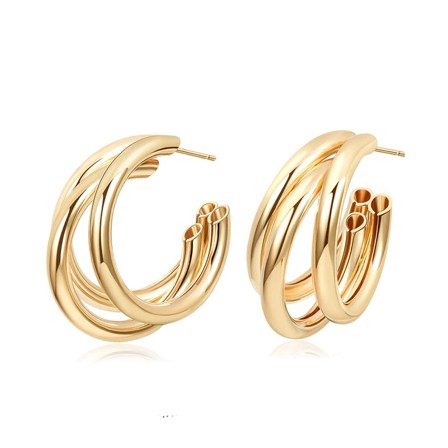 Gold Hour Earrings-Earrings-MAUV STUDIO-STREETWEAR-Y2K-CLOTHING