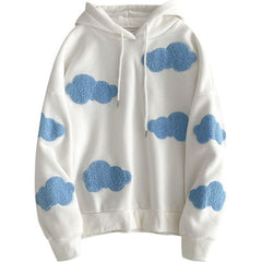 Gone Dreaming Cloud Hoodie-Hoodies-MAUV STUDIO-STREETWEAR-Y2K-CLOTHING