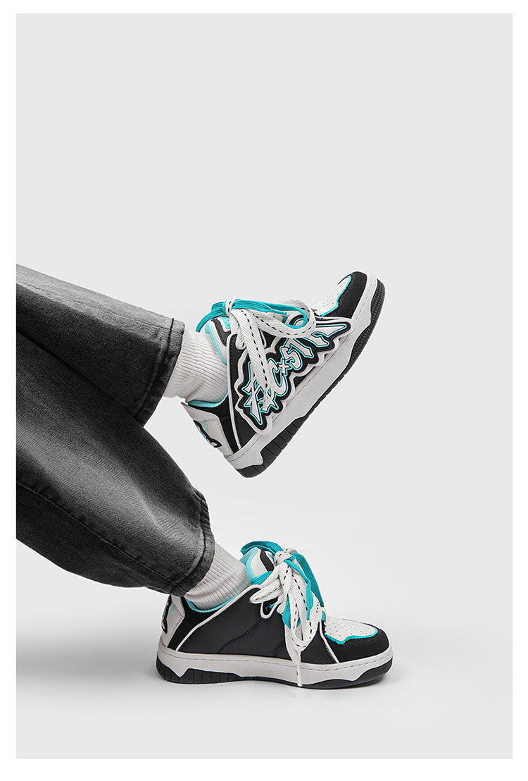'Graffiti' Shoes-Sneakers-MAUV STUDIO-STREETWEAR-Y2K-CLOTHING