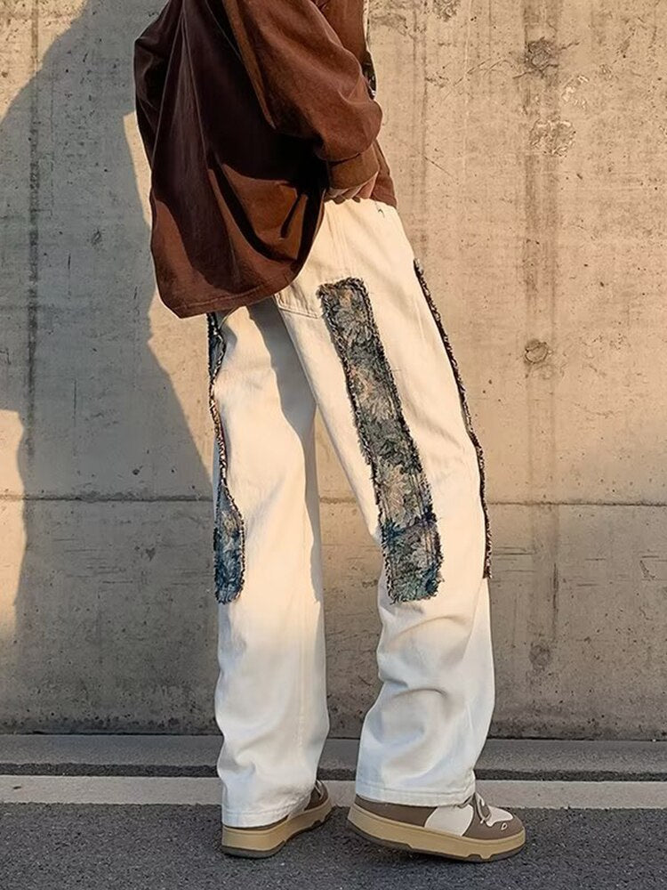 'Grow' Jeans-Jeans-MAUV STUDIO-STREETWEAR-Y2K-CLOTHING