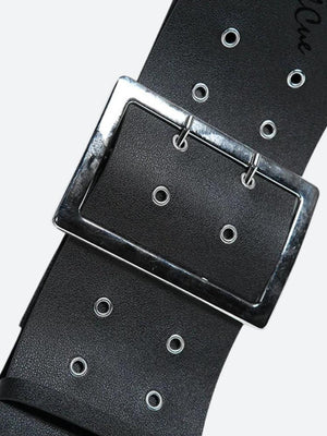 Grunge Belt Crop Top – MAUVSTUDIO®