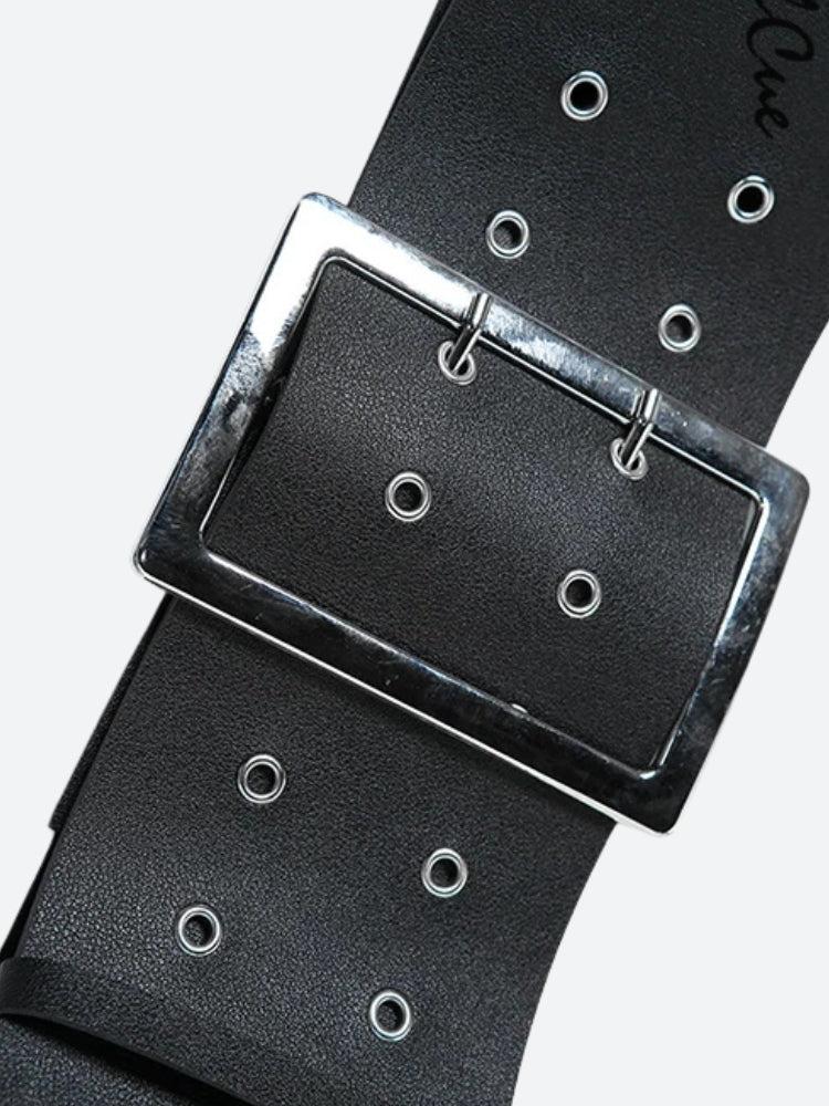 Grunge Belt Crop Top – MAUVSTUDIO®