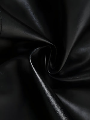 Grunge Belted Faux Leather Tube Top – MAUVSTUDIO®