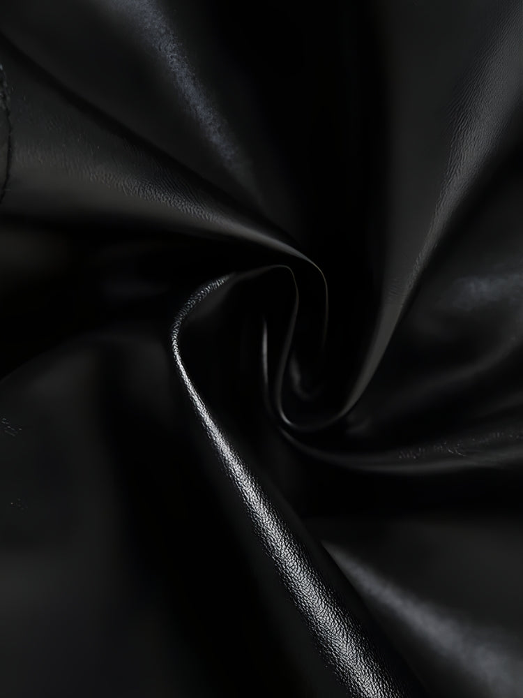 Grunge Belted Faux Leather Tube Top – MAUVSTUDIO®