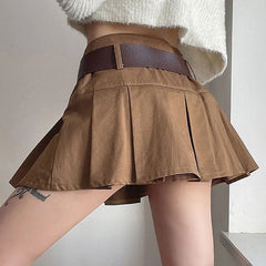 Grunge Fairy Mini Skirt-Skirts-MAUV STUDIO-STREETWEAR-Y2K-CLOTHING