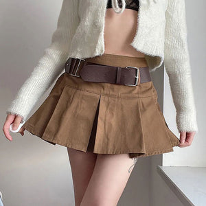 Grunge Fairy Mini Skirt-Skirts-MAUV STUDIO-STREETWEAR-Y2K-CLOTHING