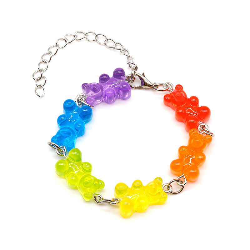 Gummy Bear Bracelet-Bracelets-MAUV STUDIO-STREETWEAR-Y2K-CLOTHING