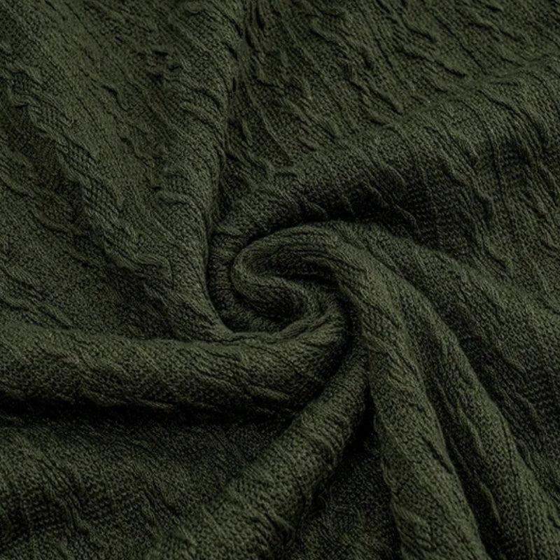 Halter Neck Knitted Mini Dress view 6 | MAUVSTUDIO®