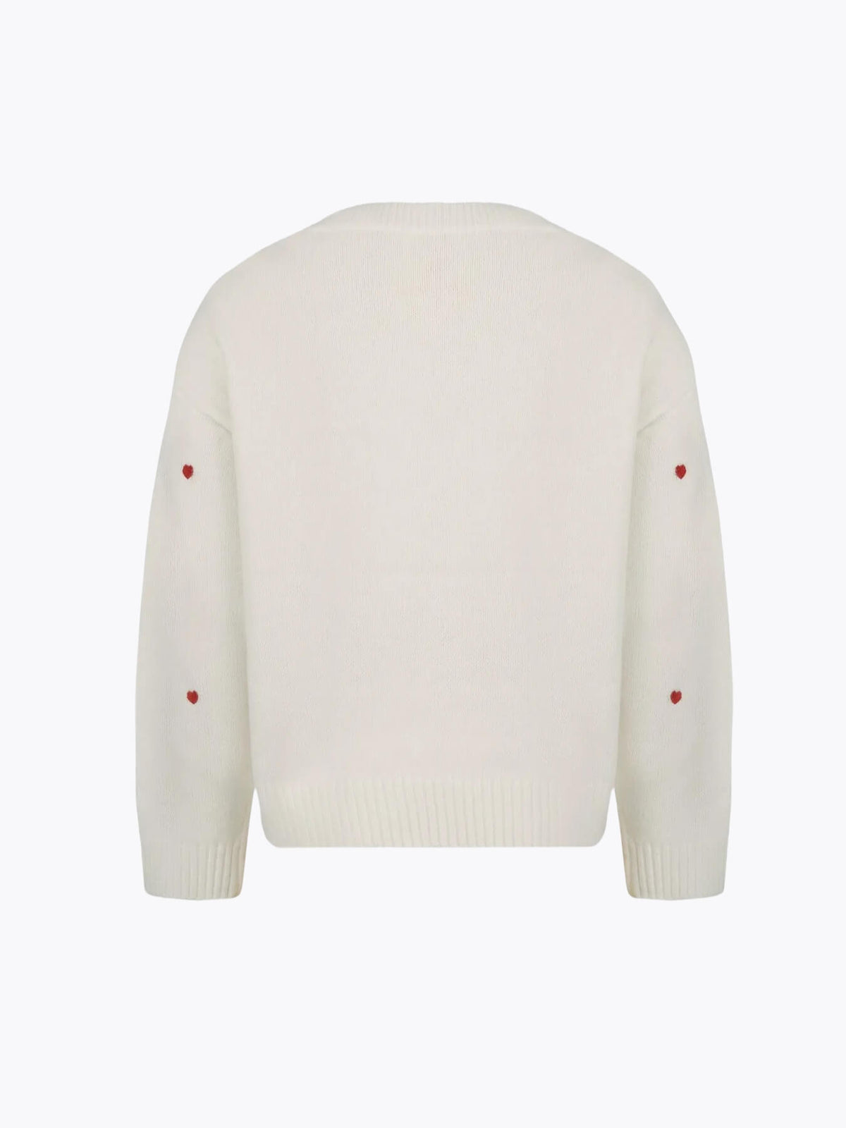 Heart Embroidered Sweater