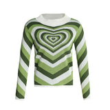 Heart Sweater Y2K
