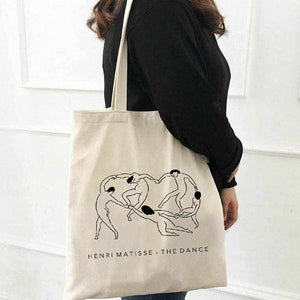 Henri Matisse Shoulder Bag-Handbags-MAUV STUDIO-STREETWEAR-Y2K-CLOTHING