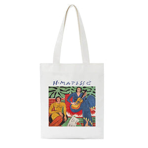 Henri Matisse Shoulder Bag-Handbags-MAUV STUDIO-STREETWEAR-Y2K-CLOTHING