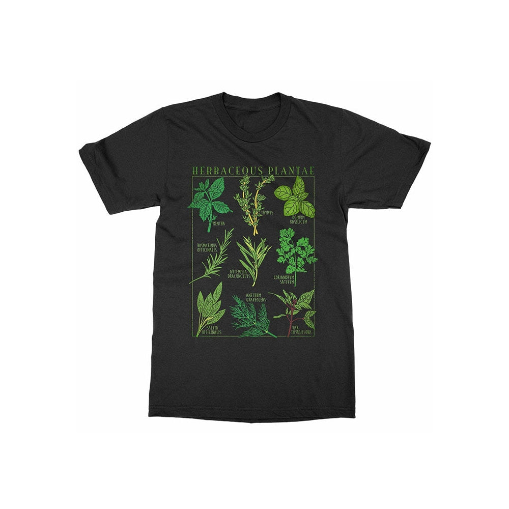 Herbaceous Plantae T-Shirt-T-Shirts-MAUV STUDIO-STREETWEAR-Y2K-CLOTHING