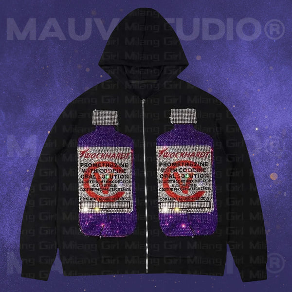 Lean Y2K Hoodie – MAUV STUDIO®