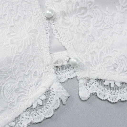 Hook Front Lace Trim Top – MAUVSTUDIO®